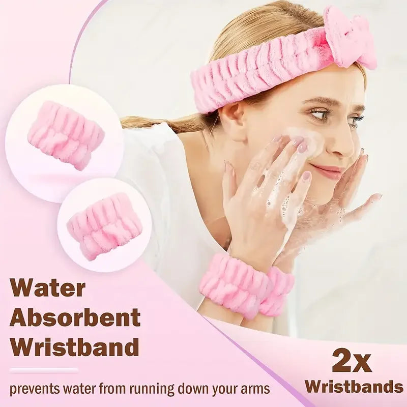 Pink Makeup Brush Set