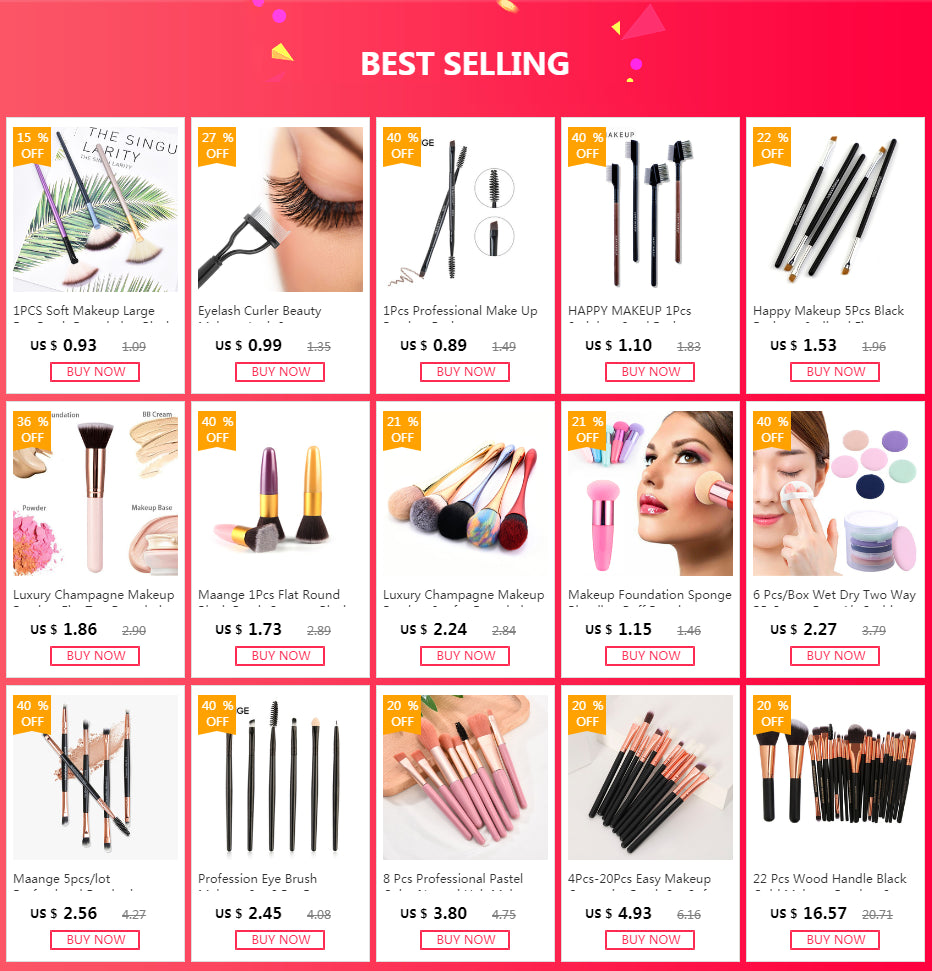 Complete Makeup Brush Set