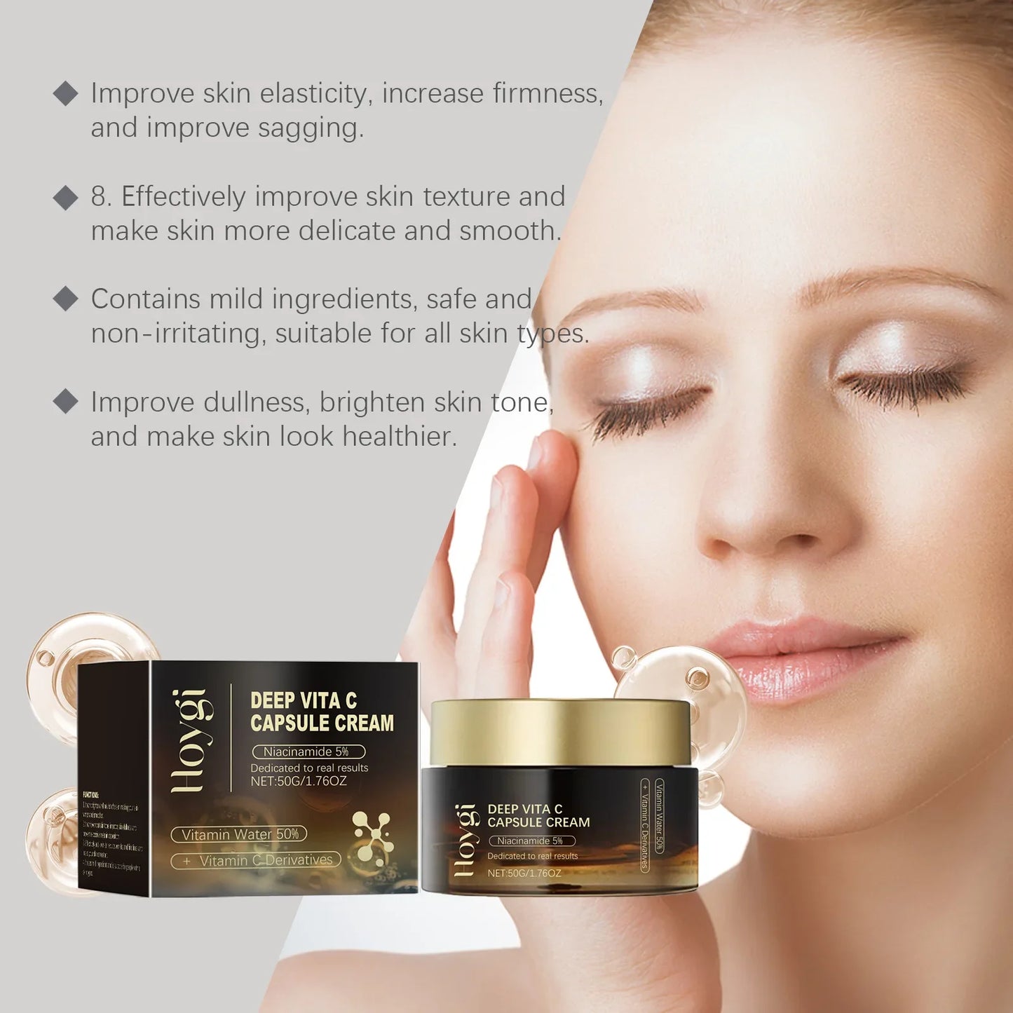 Niacinamide Face Cream Fade Dark Spot Lightening Melasma