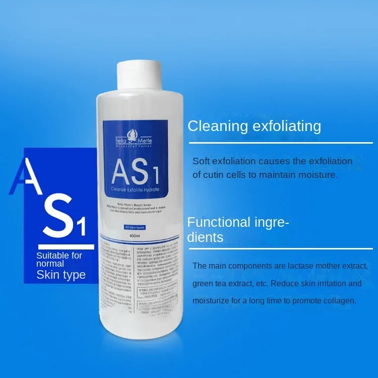 Skincare Face Serum Hydro Facial Aqua Peel Solution 400ml AS1 SA2 AO3 For Machine Skin Deep Cleaning