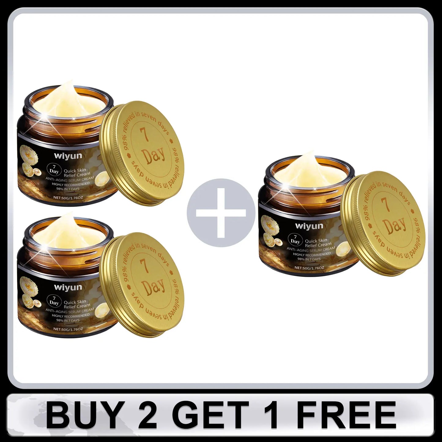 Face Cream for 7 Day Repair Damaged Skin Barrier Improve Skin