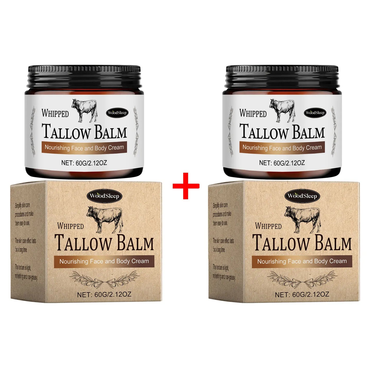 Beef Tallow Face Cream UV Isolation Protection Sunscreen