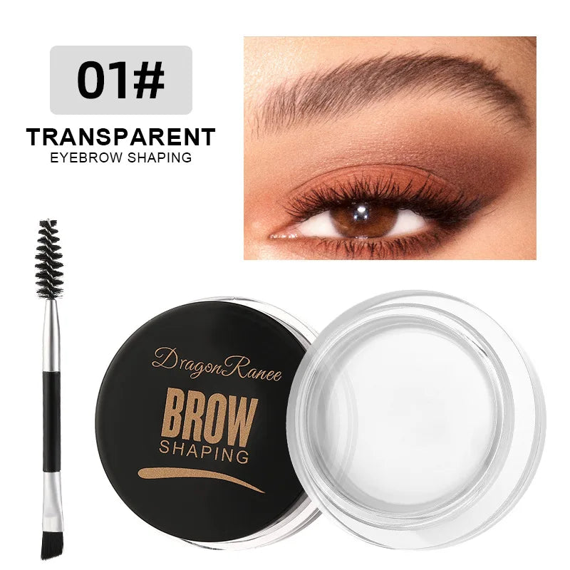 Dragon Ranee 6-Color Eyebrow Cream Gel Wax Styling Set