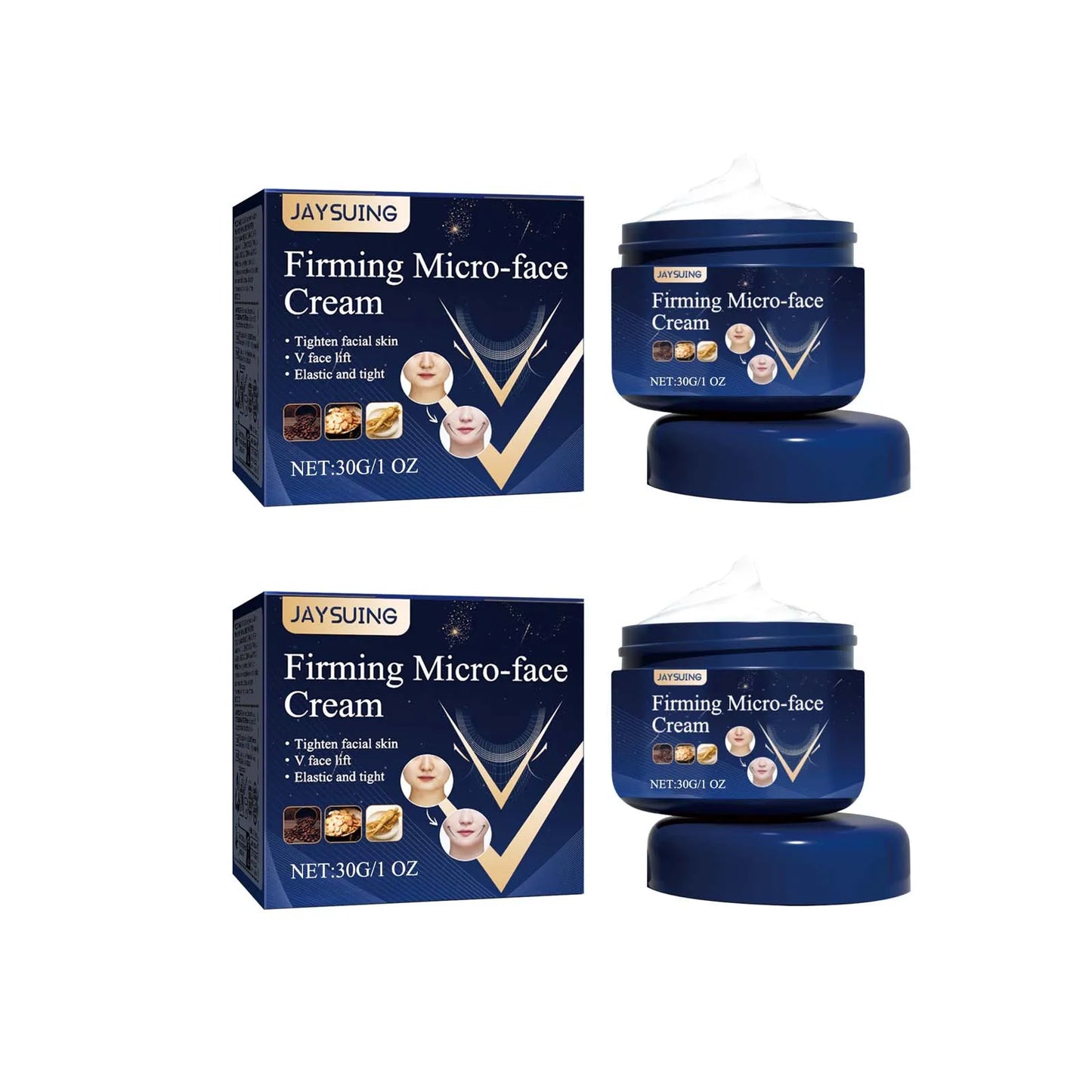 V-Shape Slimming Cream Tighten Mandibular Line Double Chin Lift