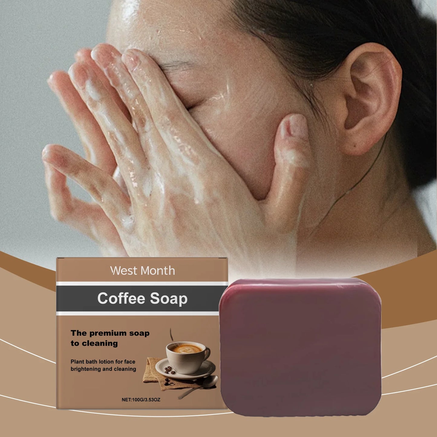 WEST MONTH Coffee Soap
