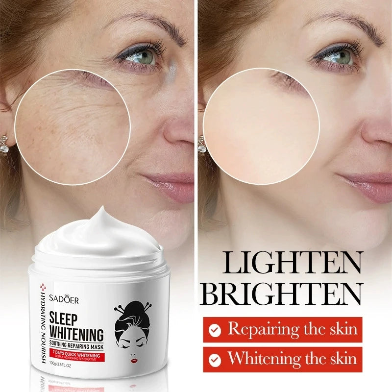 Acid Sleeping Facial Mask Moisturizing Brightening