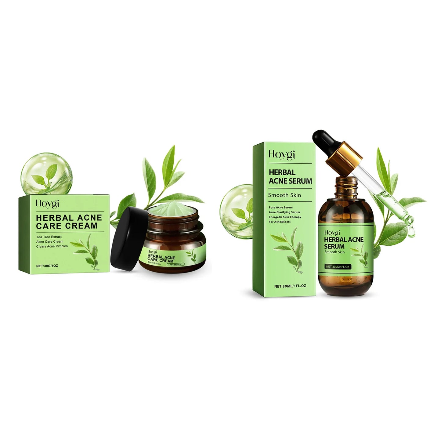 Acne Face Cream Pimple Treatment Oil Control Repair Redness Remove Blackhead Smooth Hydrating Moisturizing Pore Shrinking Serum