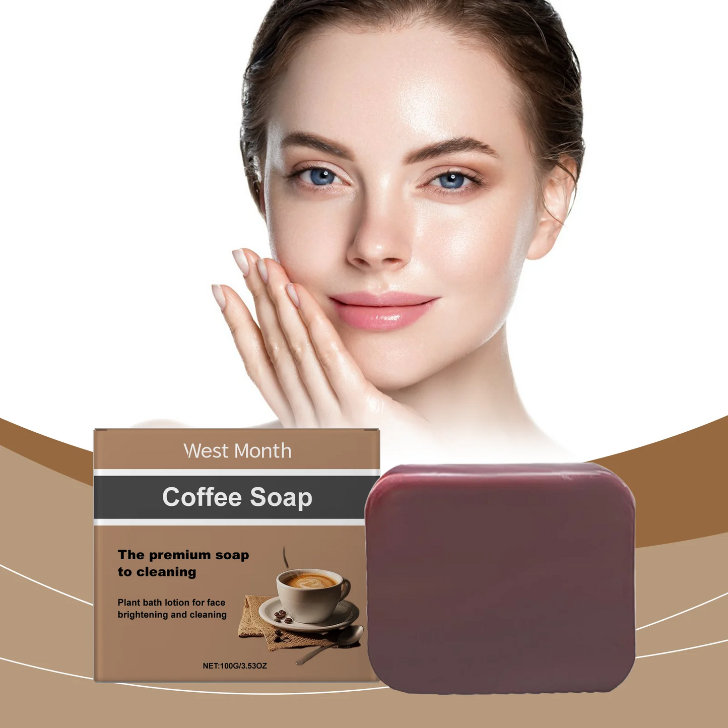 WEST MONTH Coffee Soap