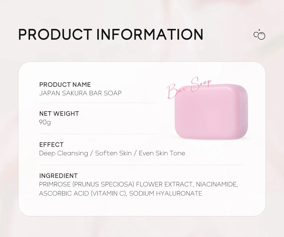 Sakura Whitening Soap