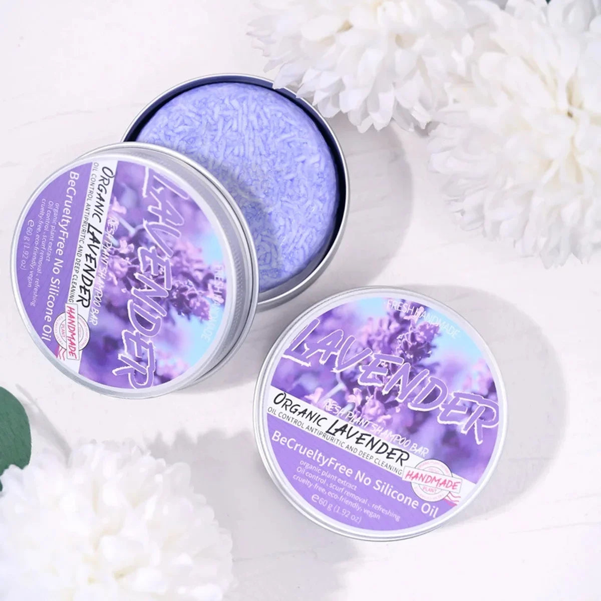 Lavender shampoo is refreshing, oil controlling, and smooth for hair