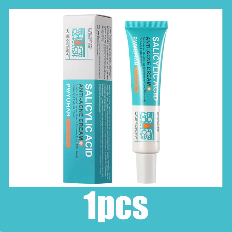 Salicylic Acid Acne Treatment Cream Repair Pimple Spots