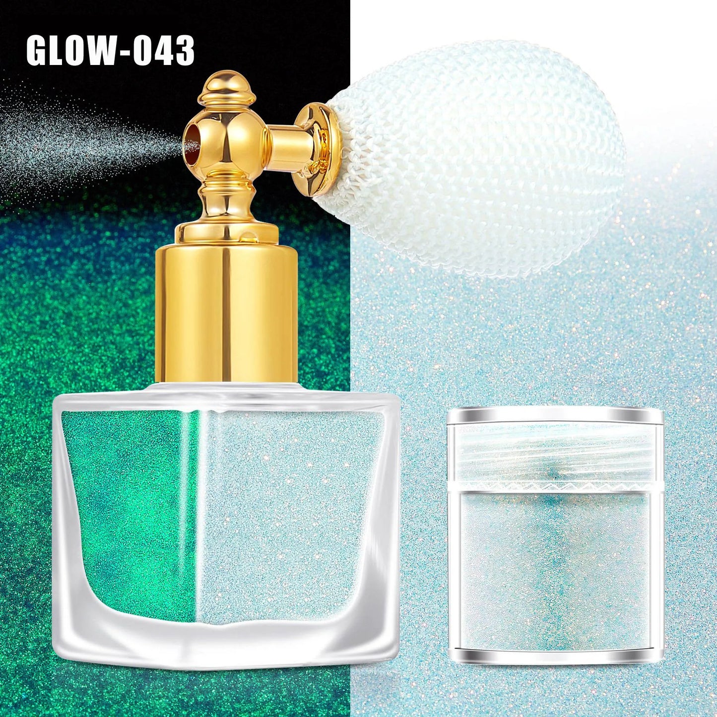 Glitter Spray For Hair And Body Shimmer Spray Highlight Glow