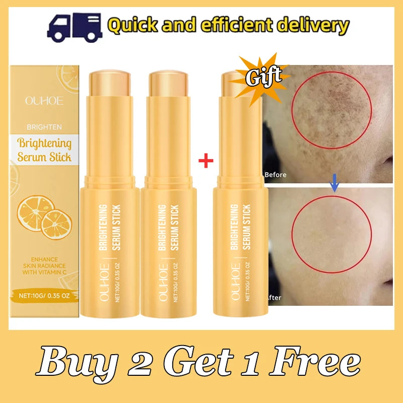 Vitamin C Whitening Freckles Serum Stick Remove Melasma Dark Spots