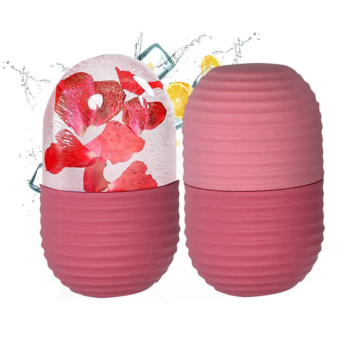 Silicone Ice Face Roller Beauty Massager
