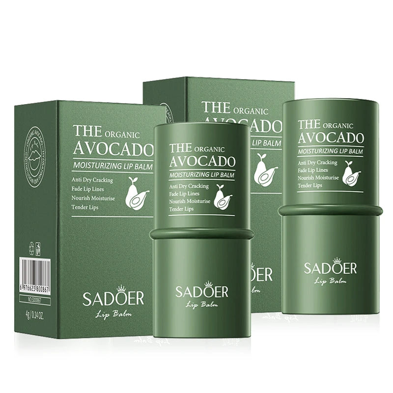 SADOER Avocado Moisturizing lipstick Plump Lips