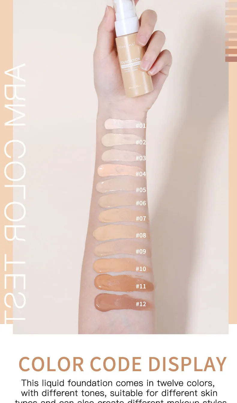 Waterproof Liquid Foundation Concealer