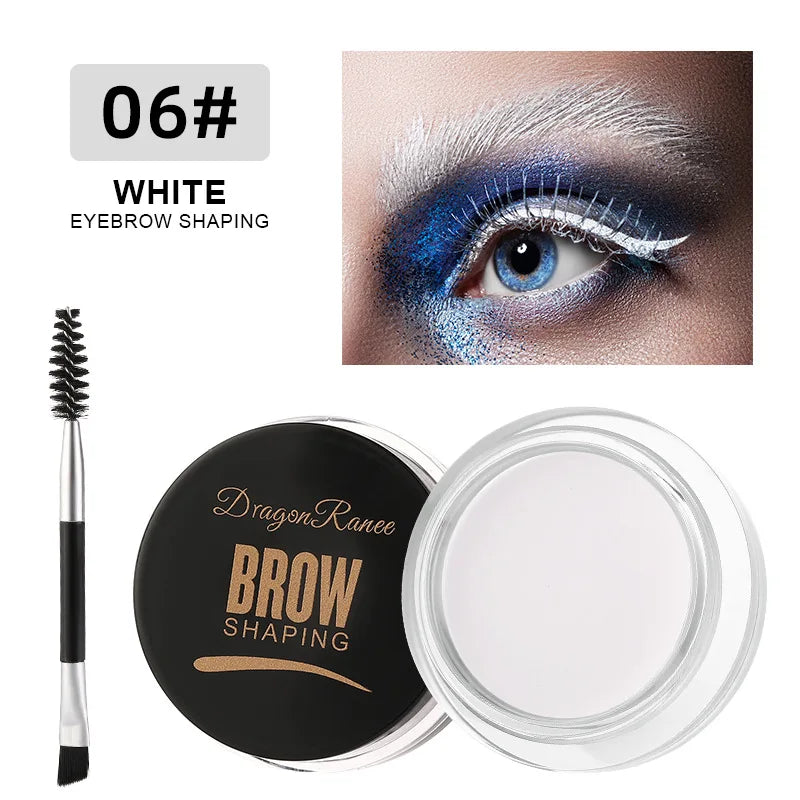 Dragon Ranee 6-Color Eyebrow Cream Gel Wax Styling Set