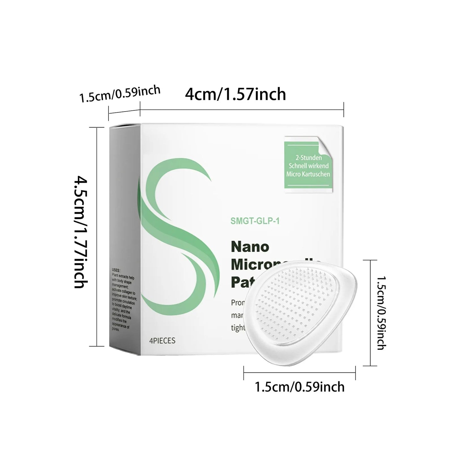 Nano Micro Needle Plasters
