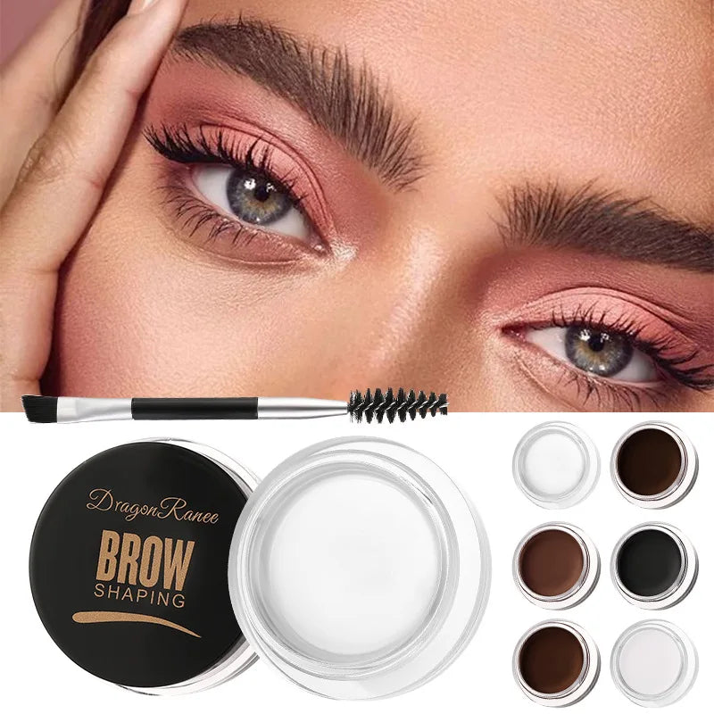 Dragon Ranee 6-Color Eyebrow Cream Gel Wax Styling Set