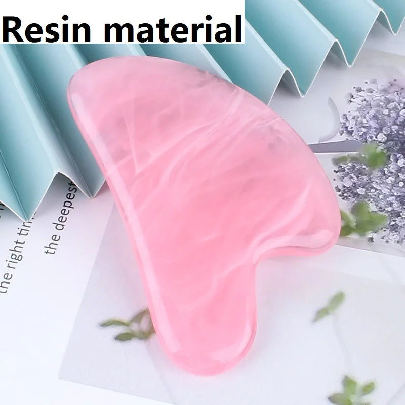 Resin Gua Sha Face Roller Massager