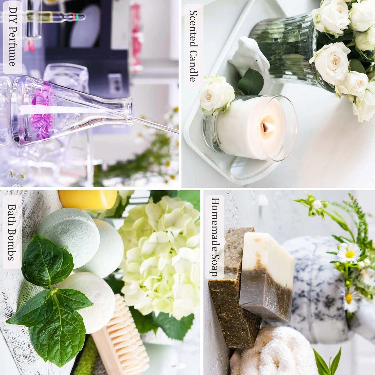 DIY Home Aroma Diffuser Musk Fresh Linen Baby Powder Magnolia