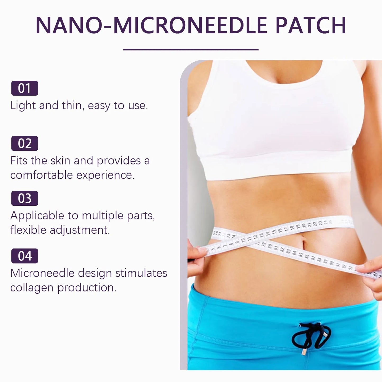 Nano Micro Needle Plasters