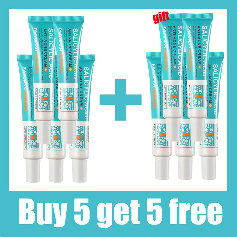 Salicylic Acid Acne Treatment Cream Repair Pimple Spots