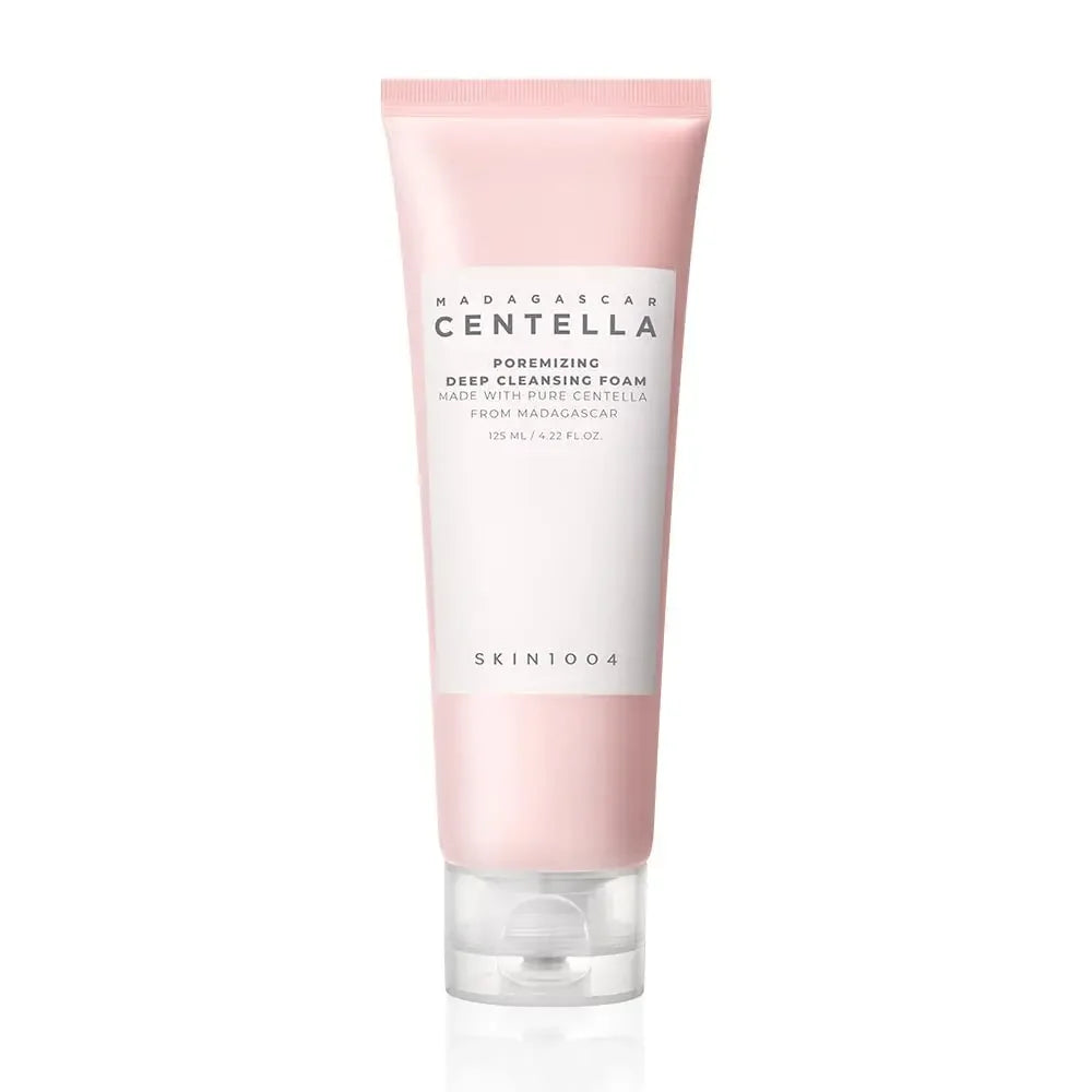 Korean Centella Pink Salt Pore Care Fresh Toner Ampoule Facial Serum
