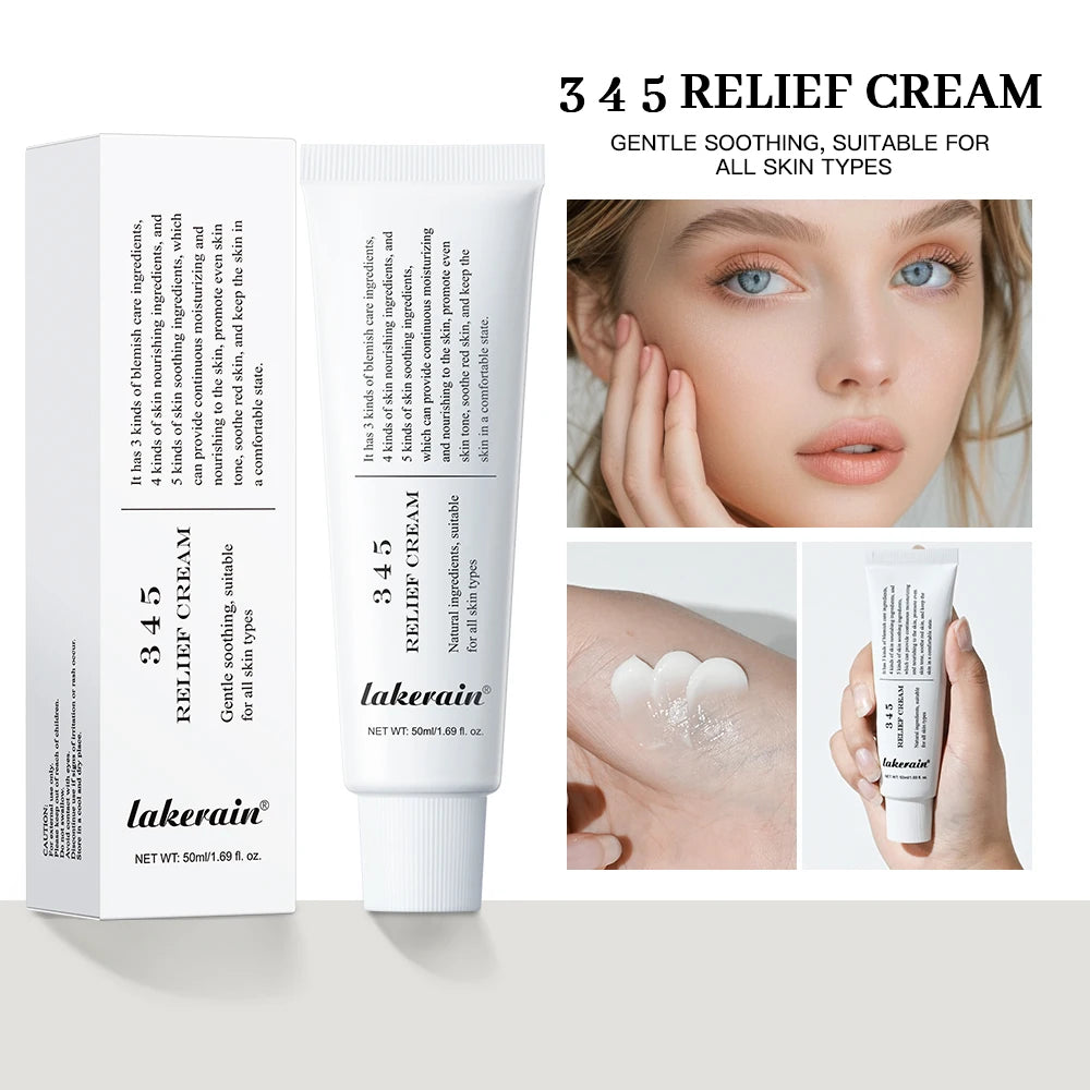 345 Relief Cream solution to skin problems Anti-sugar