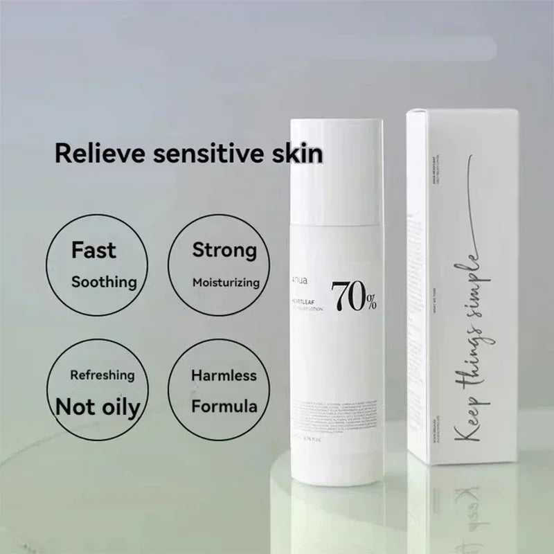 Anua Skincare Products Heartleaf LHA Moisture Peeling Gel Cleanser