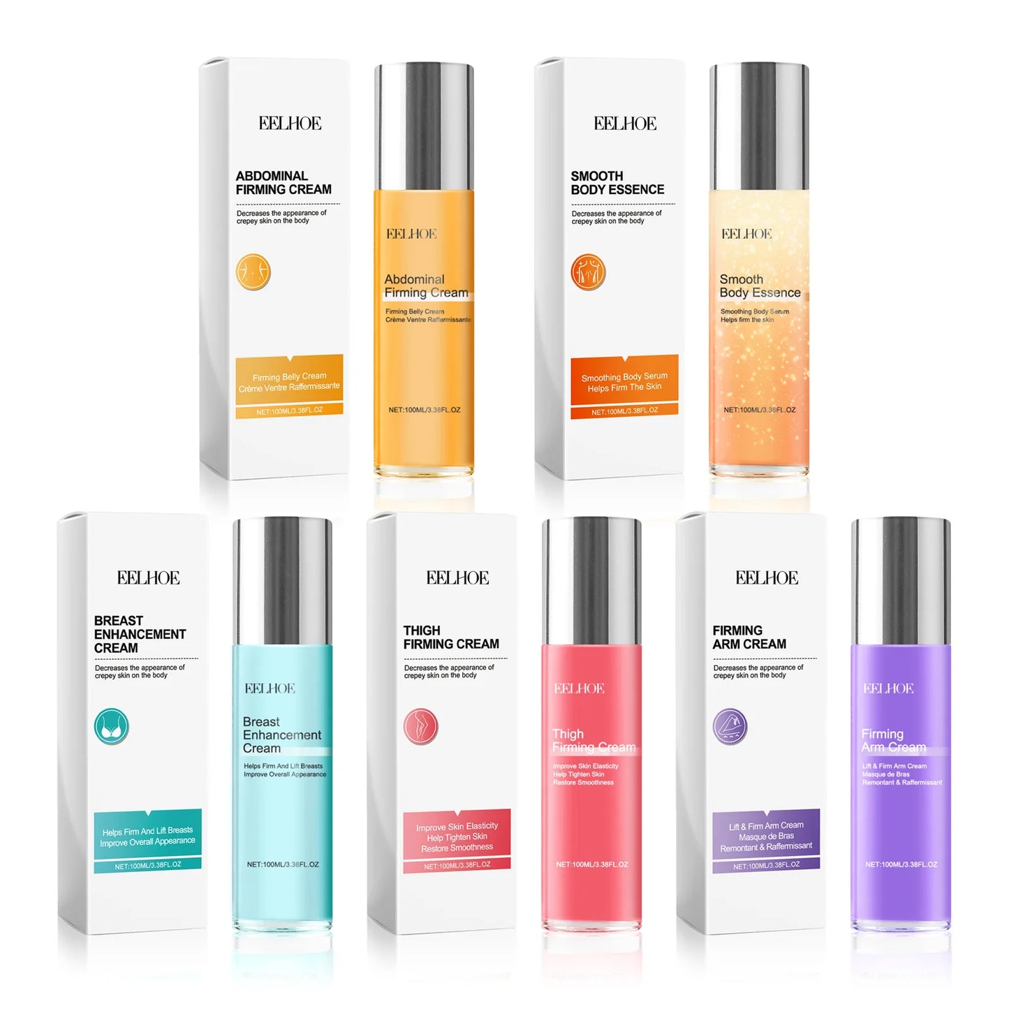 Body Smoothing Firming Serum Arm Thigh Breast Enhancement Anti Sagging Skin Remove Melanin Body Massage Hyaluronic Acid Skincare