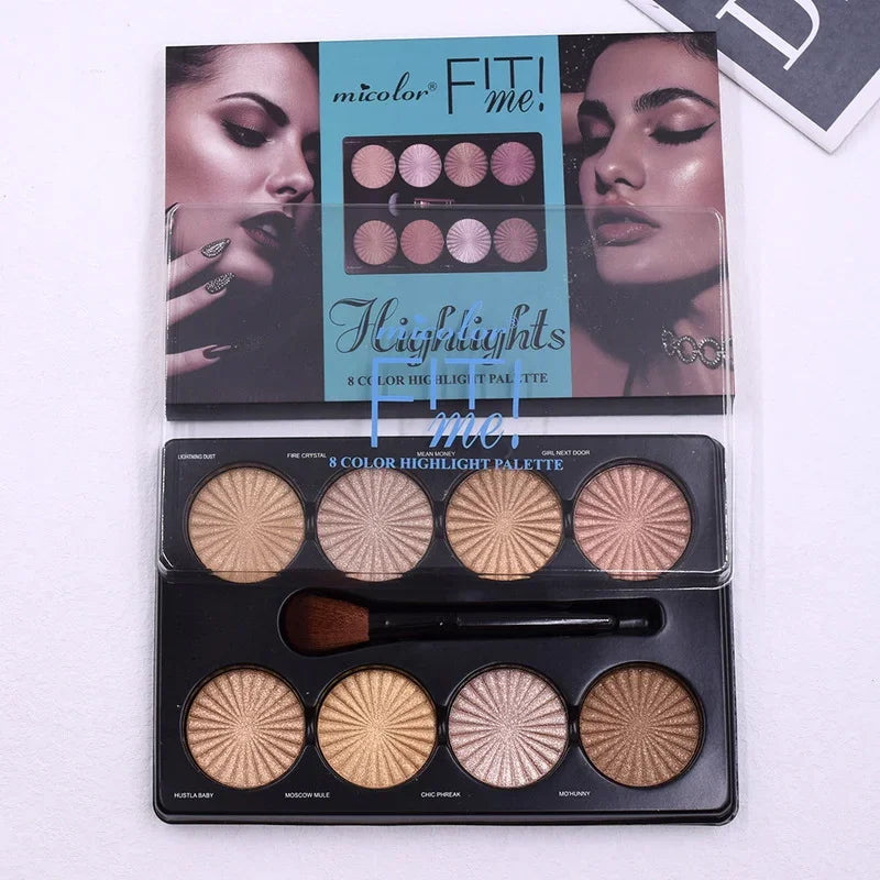 12-Color Matte Makeup Palette