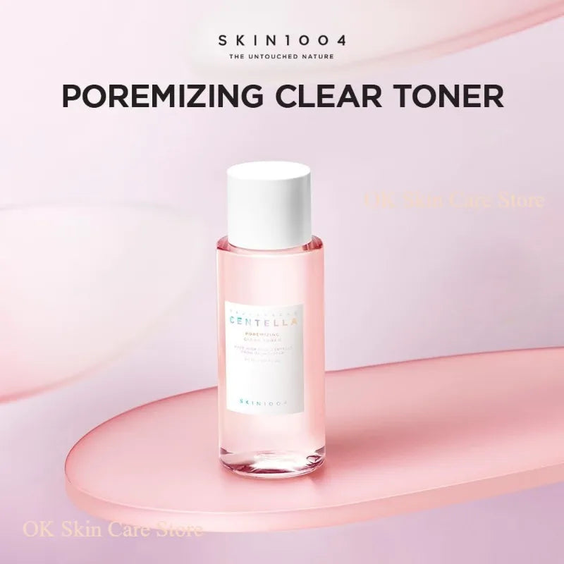 Korean Centella Pink Salt Pore Care Fresh Toner Ampoule Facial Serum