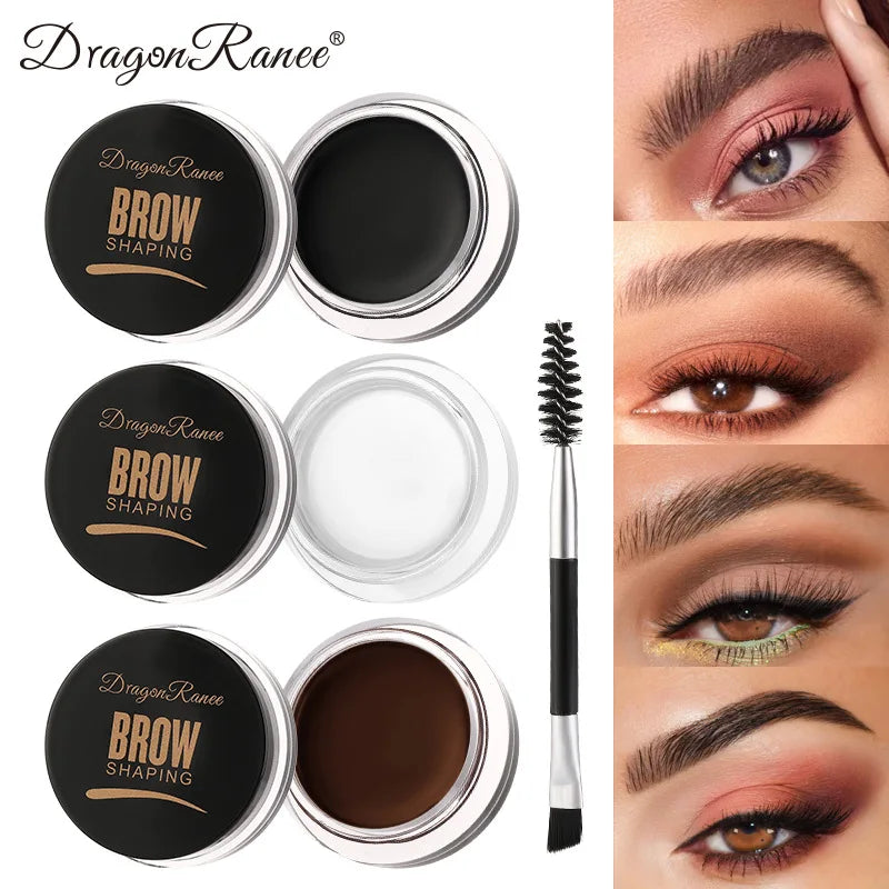 Dragon Ranee 6-Color Eyebrow Cream Gel Wax Styling Set