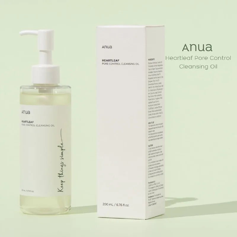 Anua Skincare Products Set Facial Deep Cleansing Toner 77 Heartleaf