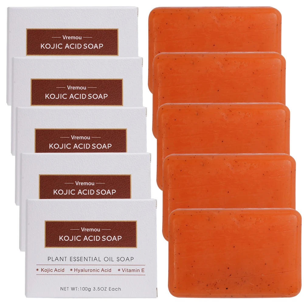 Lavender Soap, Exfoliating Cream Granule Essential Oil Soap