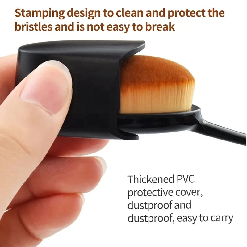 Large Foundation Brush Toothbrush Shape