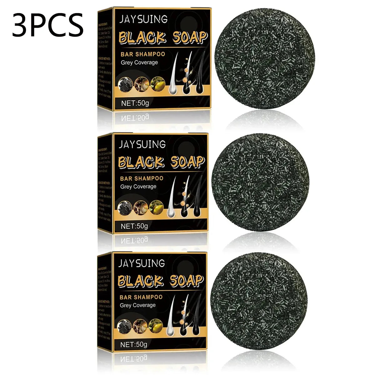Polygonum Multiflorum Black Hair Soap White Hair Repair Soap