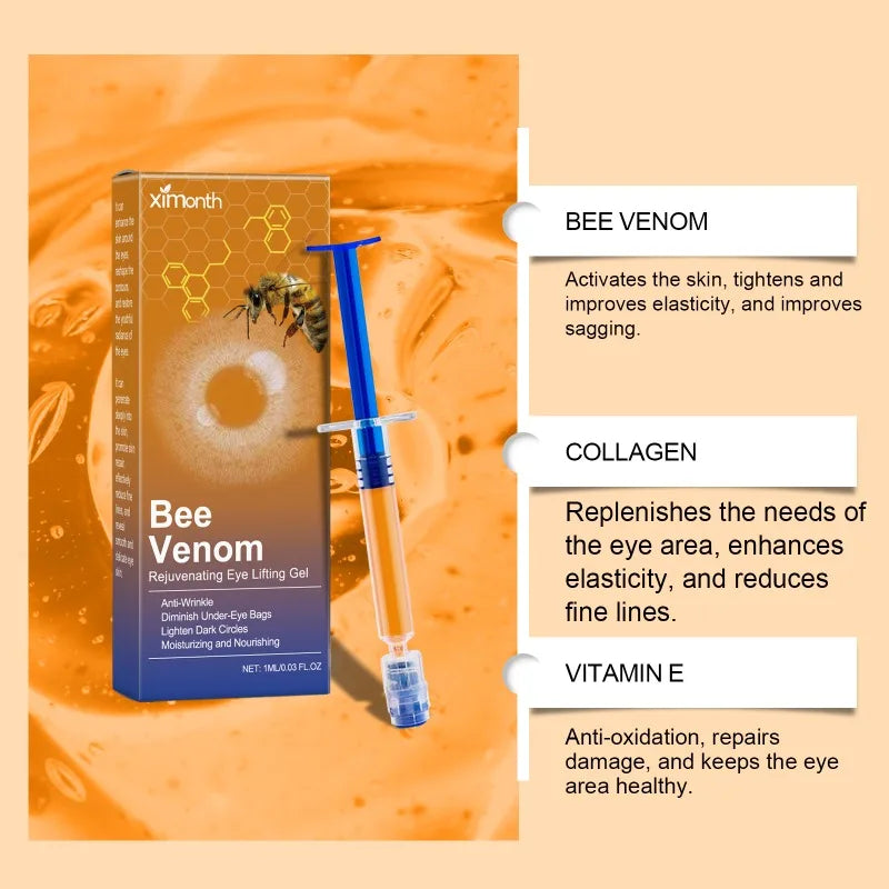 Bee Venom Rejuvenating Eye Lifting Gel Improves Bags Around The Eyes