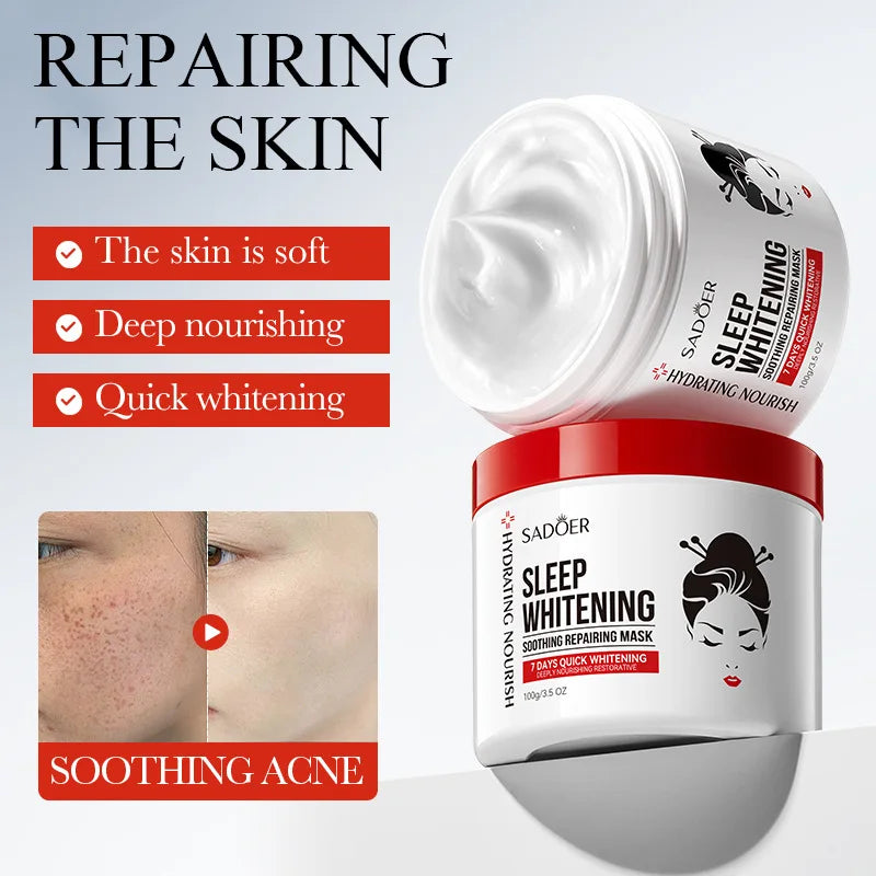 Acid Sleeping Facial Mask Moisturizing Brightening