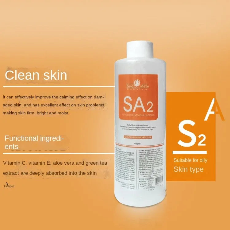 Skincare Face Serum Hydro Facial Aqua Peel Solution 400ml AS1 SA2 AO3 For Machine Skin Deep Cleaning