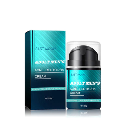 Men Anti Acne Cream Oil Control Remove Acne Mark Pimples Fade Black Dots Shrink Pores Refreshing Hydrating Acne Treatment Cream