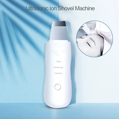 Ultrasonic Skin Scrubber Facial Cleaner