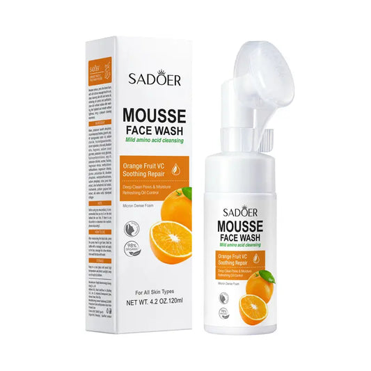 Q10 Vitamin C Brightening Foaming Facial Cleanser Wash
