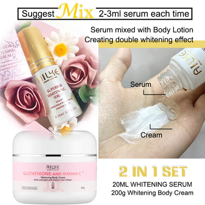 AILKE Whitening Skin Care Cream Lightening Lotion Remove Dark Spots