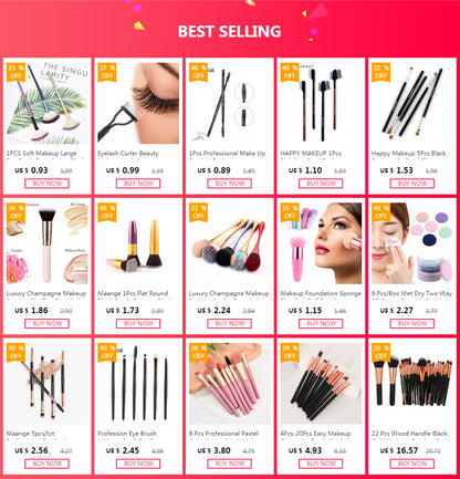 Complete Makeup Brush Set