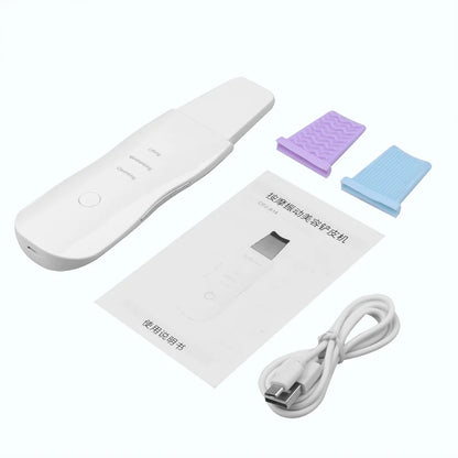 Ultrasonic Skin Scrubber Facial Cleaner