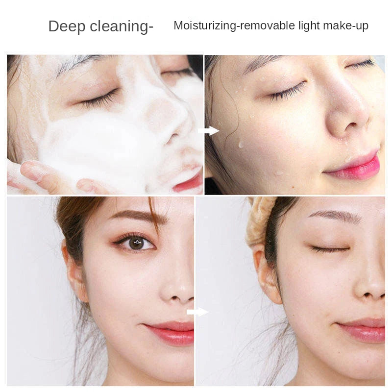 Amino Acid Facial Cleanser Makeup Remover Creamy Foam Skin Care