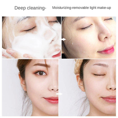 Amino Acid Facial Cleanser Makeup Remover Creamy Foam Skin Care