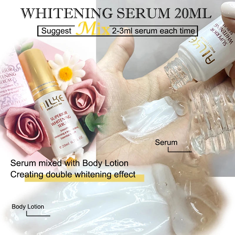 AILKE Whitening Skin Care Cream Lightening Lotion Remove Dark Spots